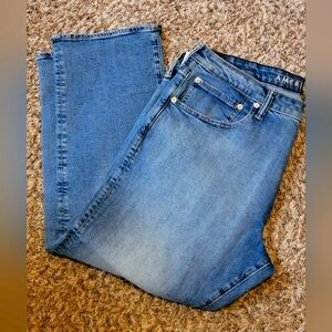 American Eagle Outfitters Men's Straight Jeans - Light Blue